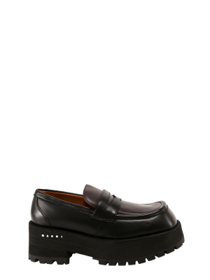 Marni Square Toe Loafers