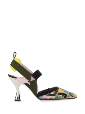 Fendi Colibrì Slingback Pumps