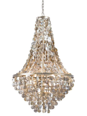 Capri Abalone Shell Chandelier