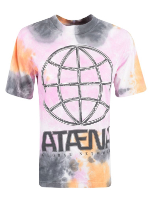 Mcq Alexander Mcqueen Tie-dye Round Neck T-shirt