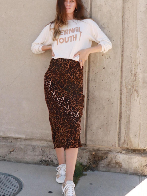 Jen's Pirate Booty Aleja Skirt Leopard