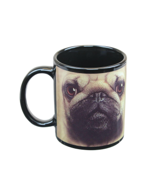 Just Funky Pug Face 11oz Coffe Mug