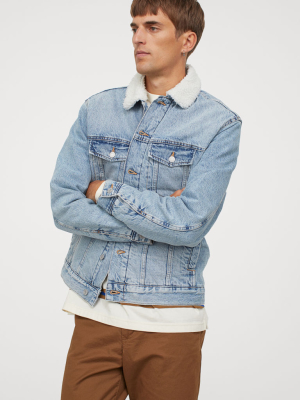 Lined Denim Jacket