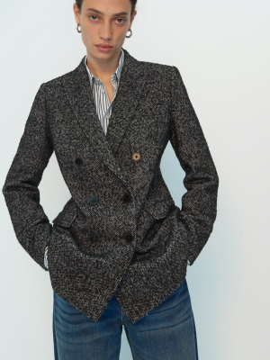 Limited Edition Wool Blend Blazer