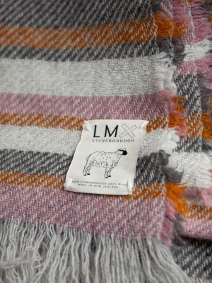 Stansborough X Lm Woven Wool Blanket