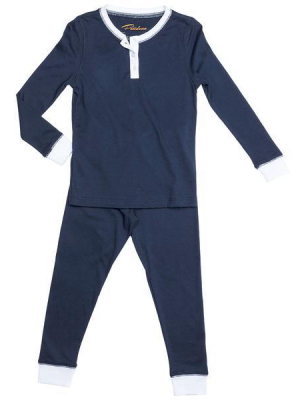 Petidoux Pajama Set - Navy