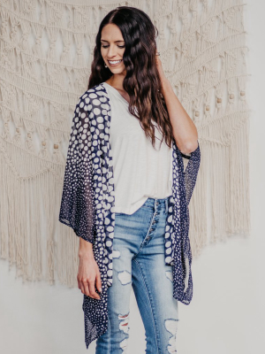 Kendra Polka Dot Kimono