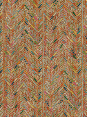 Herringbone Huipil - Wallpaper