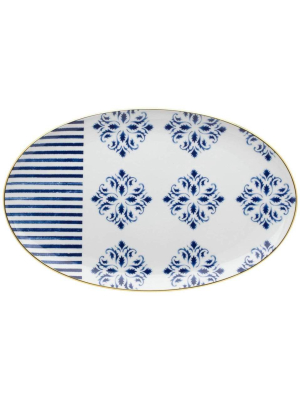 Vista Alegre Transatlantica Large Oval Platter