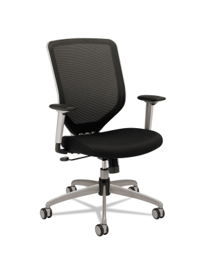 Hon Boda Series High-back Work Chair Padded Mesh Seat Mesh Back Black Mh01mm10c