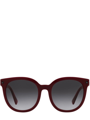 Valentino Eyewear Round Frame Sunglasses