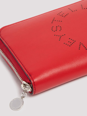 Stella Mccartney Logo Continental Wallet