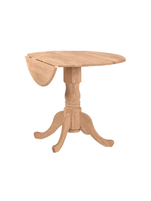 Dual Drop Leaf Table Brown - International Concepts