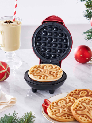 Dash Gingerbread Mini Waffle Maker