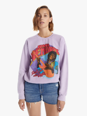 Madeworn Jimi Hendrix Sweatshirt - Purple