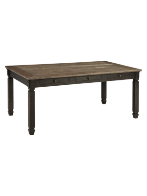 Tyler Creek Rectangular Dining Room Table Brown/black - Signature Design By Ashley