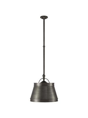 Sloane Single Shop Light In Bronze With Bronze Shade