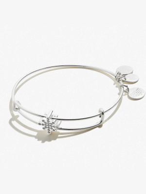 Pavé Star Bead Bangle