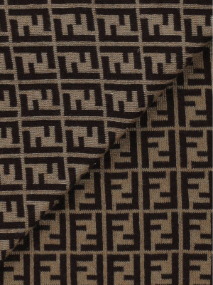 Fendi Kids Ff Monogram Blanket
