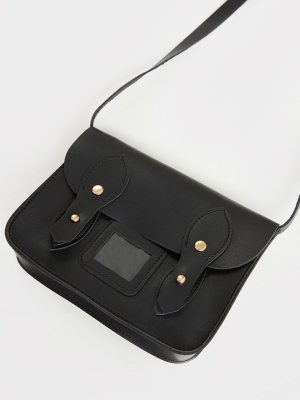 Black Mini Satchel Cross Body Bag