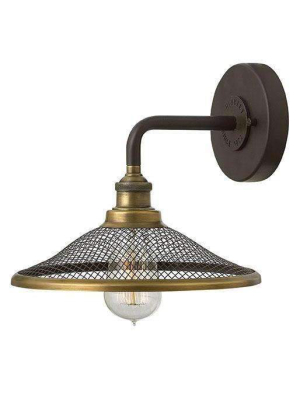 Rigby Sconce Buckeye Bronze