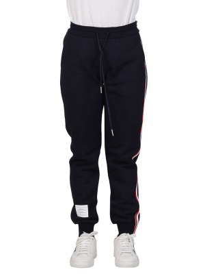 Thom Browne Classic Loopback Stripe Sweatpants