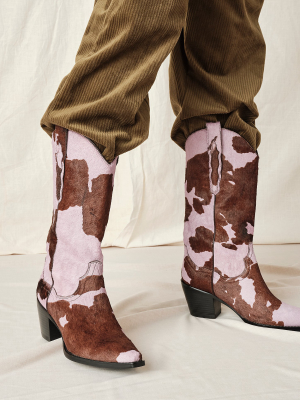 Dagget Printed Western Boot