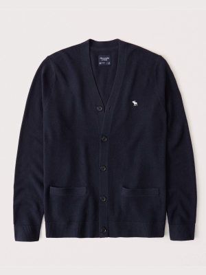 Cotton-cashmere Lightweight Icon Cardigan