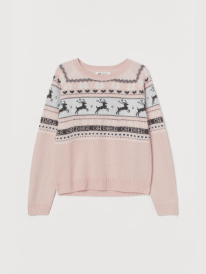 Design-detail Knit Sweater