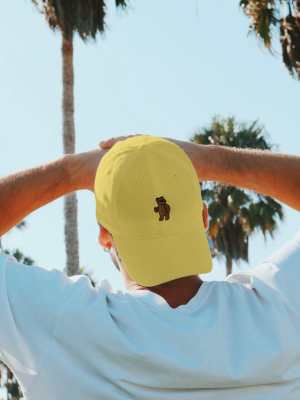 Riot Bear Embroidered Dad Hat