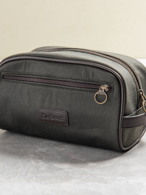 Barbour Wax Washbag