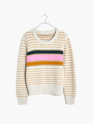 Striped Barfield Sweater