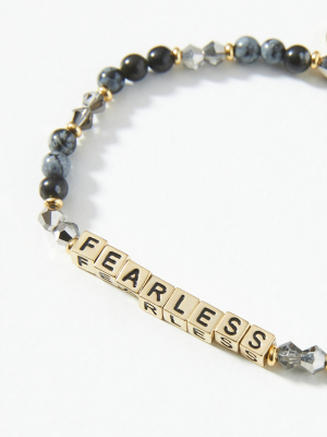 Little Words Project Fearless Beaded Bracelet