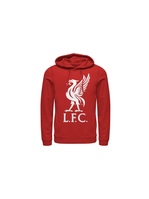 Men's Liverpool Football Club Bird Logo Pull Over Hoodie