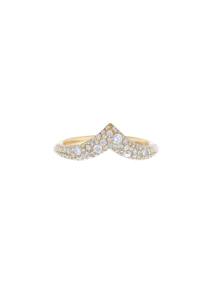 Tempo Diamond Ring - Yellow Gold