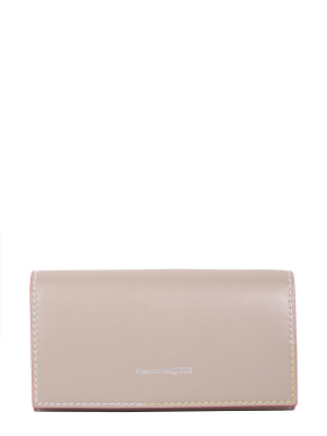 Alexander Mcqueen Logo Folded Wallet