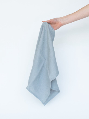 Light Blue Linen Towel