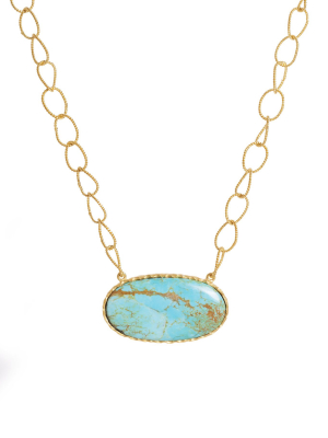 Simple Necklace - Turquoise