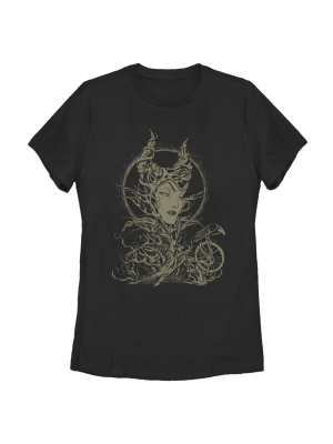 Women's Sleeping Beauty Maleficent Twisted Queen T-shirt