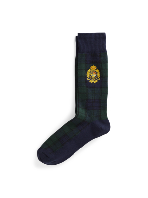 Polo Crest Tartan Trouser Socks