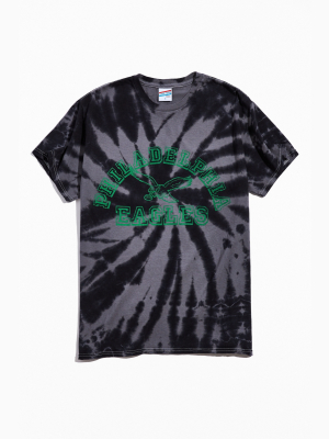 Junk Food Philadelphia Eagles Tie-dye Tee