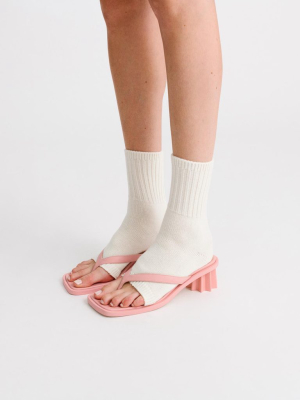 Thong Sandal - Pink Cloud