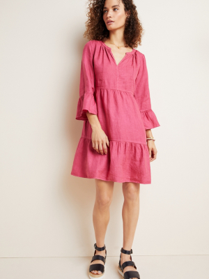 Aurora Linen Tiered Tunic