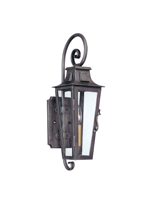 Parisian Square Wall Lantern Small By Troy Lighting