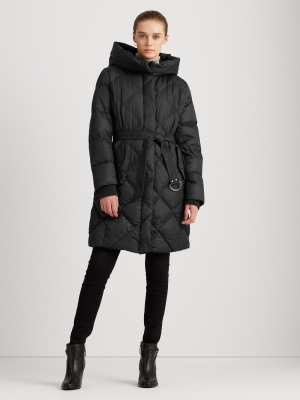 Belted Down Coat