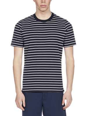 Brunello Cucinelli Striped Crewneck T-shirt