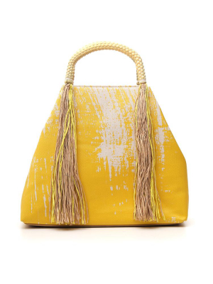 Issey Miyake Tassle Tote Bag