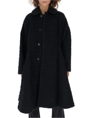 Comme Des Garçons Comme Des Garçons Classic Collar Flared Button Coat