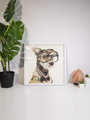 3d Cool Dog Wall Art 50x50