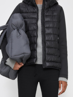 Packable Combination Puffer Jacket